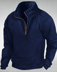 Helvano | Leichter Herren-Pullover mit Half-Zip