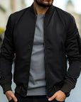 Helvano | Strukturierte Zip-Jacke für Herren
