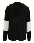 Helvano | Colour-Block Kapuzenjacke für Damen