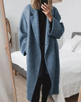 Helvano | Oversize Damenmantel mit Reverskragen