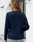 Helvano | Offene taillierte Strickjacke für Damen
