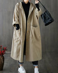 Helvano | Langer Trenchcoat für Damen