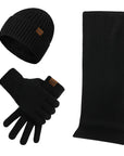 Helvano | Winterset für Herren – Mütze, Schal & Handschuhe