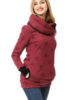 Helvano | Still-Sweatshirt mit Reissverschluss für Damen