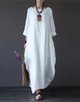 Helvano | Kariertes Baumwollkleid für Damen