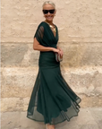 Helvano | Fliessendes Maxikleid für Damen