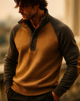 Helvano | Geripptes Strickpullover für Herren