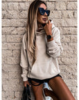 Helvano | Damen Kapuzenpullover mit Fleece-Futter