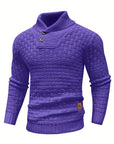 Helvano | Strickpullover mit Schalkragen für Herren
