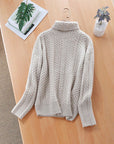 Helvano | Karierter Rollkragenpullover für Damen