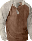 Helvano | Strickpullover mit Kontrasten für Herren