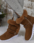 Helvano | Damen Winterstiefel mit Plüschbesatz