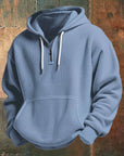 Helvano | Waffelstrick-Hoodie für Herren