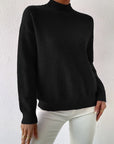 Helvano | Strickpullover mit Stehkragen für Damen