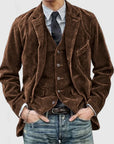 Helvano | Vintage Weste-Set für Herren