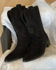 Helvano | Bestickte Vintage-Stiefel für Damen