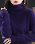 Helvano | Rollkragenpullover für Damen in Weiss