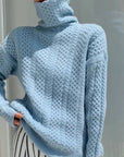 Helvano | Karierter Rollkragenpullover für Damen