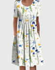 Helvano | Rüschenkleid für Damen mit Blumenmuster
