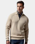 Helvano | Herren-Strickpullover mit Rundhalsausschnitt