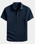 Helvano | Leinen-Poloshirt für Herren