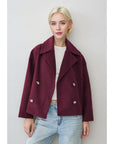 Helvano | Kurze Zweireiher-Jacke für Damen