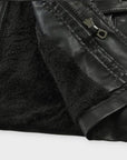Helvano | Lange Bikerjacke aus Leder für Herren