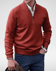 Helvano | Herren-Strickpullover mit Rundhalsausschnitt