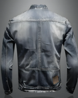 Helvano | Jeansjacke für Herren in Grau
