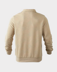 Helvano | Strukturierter Half-Zip Pullover für Herren
