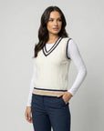 Helvano | Ärmelloser Strickpullover für Damen