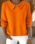 Helvano | Strickpullover mit Kragen für Damen