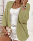 Helvano | Lockerer offener Strickcardigan für Damen