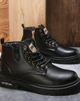 Helvano | Gefütterte High-Top-Schnürstiefel für Herren