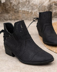 Helvano | Damen Stiefeletten mit Cut-out-Details