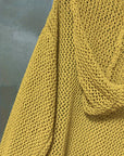 Helvano | Lockerer Strickpullover mit Kapuze