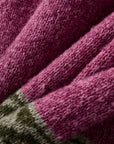 Helvano | Gemusterte Herren-Strickjacke mit Knopfleiste