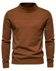 Helvano | Strickpullover mit Stehkragen für Herren