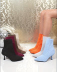 Helvano | Spitze Sock-Stiefeletten für Damen