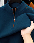 Helvano | Strickpullover mit Half-Zip für Herren