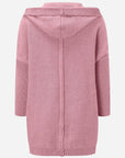 Helvano | Oversized Strickjacke mit Kapuze für Damen