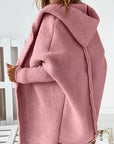 Helvano | Oversized Strickjacke mit Kapuze für Damen