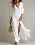 Helvano | One-Shoulder Kleid für Damen