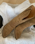 Helvano | Bestickte Vintage-Stiefel für Damen