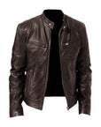 Helvano | Slim-Fit Herrenjacke mit Stehkragen