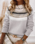 Helvano | Boho Strickpullover für Damen