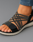 Helvano | Wander-Sandalen mit Riemen für Damen