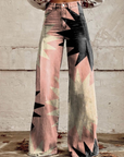 Helvano | Boho Vintage Hose für Damen in Rosa