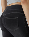 Helvano | Bootcut-Jeans mit hohem Bund für Damen