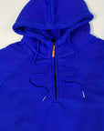 Helvano | Utility-Hoodie mit Kurzreissverschluss für Herren